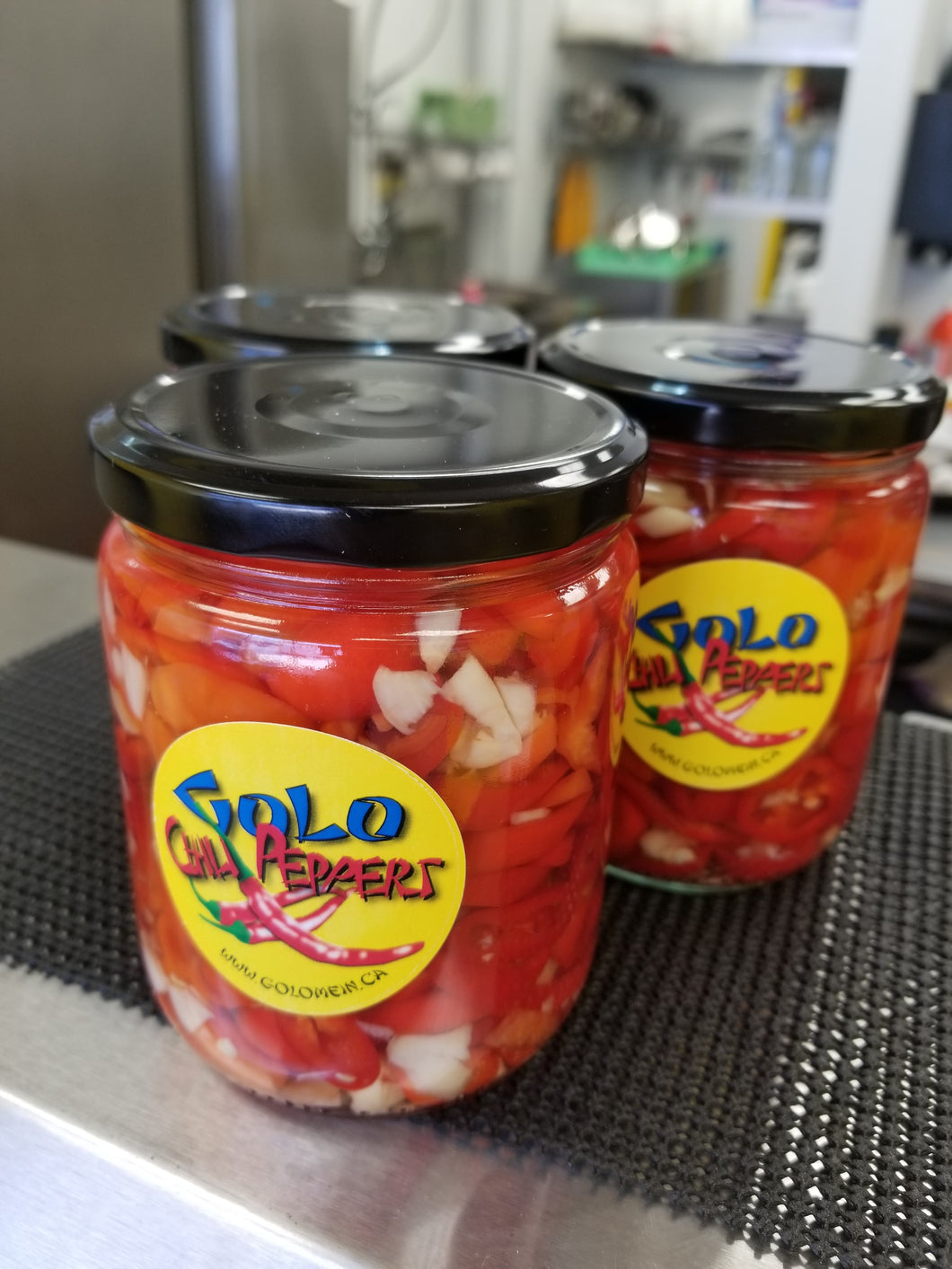 6.) 500ml Jar of Pickled Chili Peppers